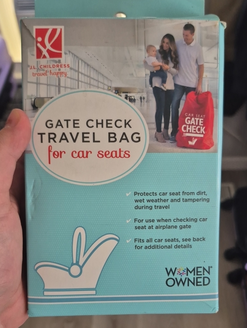 Gate Check Travel Bag for Car Seats - New In Box
